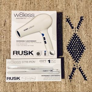 Rusk Hairdryer & Str8 Iron (bundled)